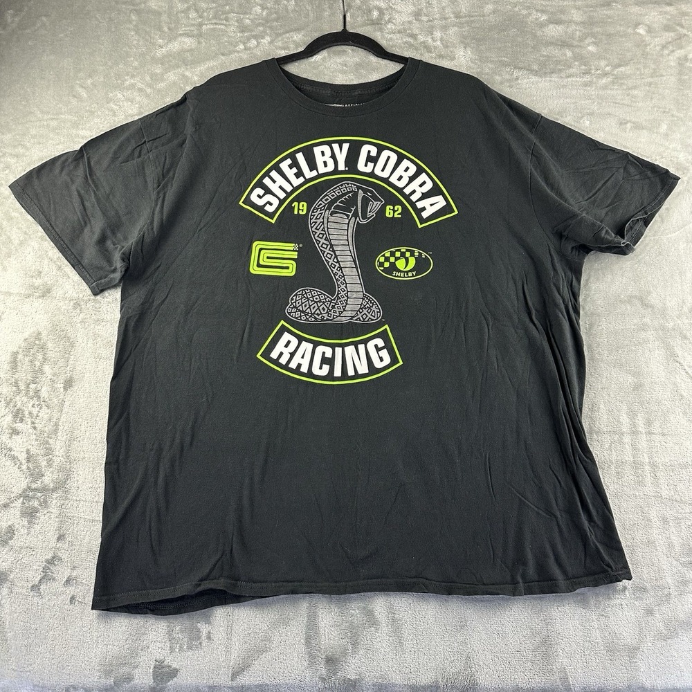 Shelby Cobra T-Shirt Men's 3XL Black Green Officially Licensed Product